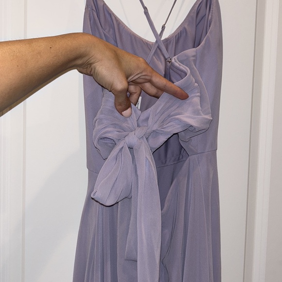 Dear Cleo Lavender Bridesmaid Dress - Picture 2 of 3